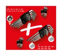 KS Tools KS Tools Jeu de clés à ergot, TX, hexagone intérieur, 22 pièces Quantité:1