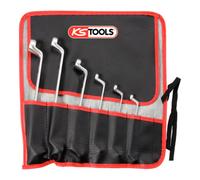 KS Tools – Jeu de clés polygonales contre-coudées Torx E – 6 pièces