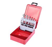 KS Tools KS Tools Jeu de forets aléseurs HSS 90°, en box métal 6 pcs. Quantité:1