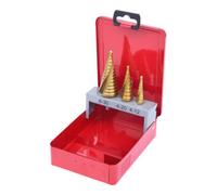 KS Tools KS Tools Jeu de forets étagés HSS TiN, en box métal 3 pcs. Quantité:1
