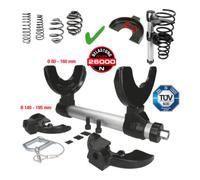 KS TOOLS Kit de compresseurs de ressorts universel, 6 pcs