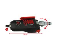 KS TOOLS 1/4" MONSTER Xtremelight mini pneumatic impact driver with forward/reverse rocker, 108Nm