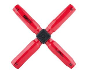 KS Tools KS Tools n croix avec revêtement isolant, 10x13x14x17 mm Quantité:1