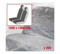 KS Tools KS Tools Protèges-sièges jettables doubles, blanc, pack de 200 Quantité:1