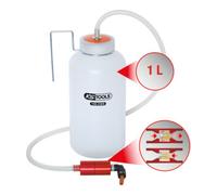 KS Tools KS Tools Purgeur de frein avec bouteille de récupération, utilisation à une personne Quantité:1