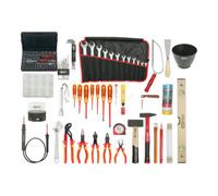 KS Tools KS Tools Sacoche d'outils d'électricien - nylon, 132 pcs. Quantité:1
