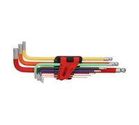 KS Tools Set de clés Allen à bille 151.4520 - extra longues, 9 pièces (pouces)