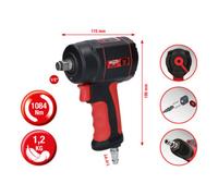 KS Tools KS Tools THE miniDEVIL hocs pneumatique haute performance 1/2 pouce, 1084Nm Quantité:1