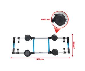 KS Tools KS Tools Ventouse quatruple articulées, 100 kg Quantité:1