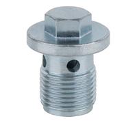 Tornillo de drenaje de aceite, hexágono exterior 13 mm, M18x1,5x21 mm, paquete de 25