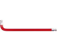 KS Tools KST-151.4310 Double pour clés coudées mâles six pans à tête sphérique, XL, 10,0 mm, bleu