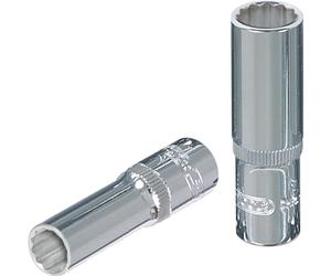'KS Tools KST-918.3745-E 3/8 Chrome Plus Douille 12 pans, modèle long, 11 mm