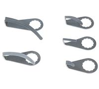 KS TOOLS Lame de racloir, courbe, droite, longueur de lame 24mm 515.5097