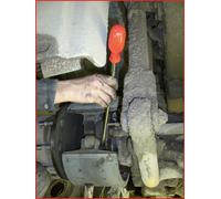 KS TOOLS Levier de frein à ressort pour poids lourds 450 mm - 450.0310