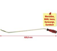KS TOOLS Levier de frein à ressort pour poids lourds 620 mm - 450.0311