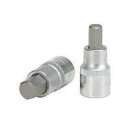 KS Tools Llave de Vaso Con Punta Tipo Allen 1/2", Corta, 19 mm