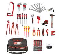 KS TOOLS Lot d'outils sanitaire + chauffage + sac SMARTBAG - 850.0126