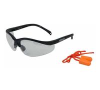 KS Tools Lunettes de protection avec bouchons d'oreille Transparent 310.0176