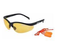 KS Tools Lunettes de sécurité avec bouchons d'oreille Jaune 310.0166