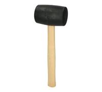 Maillet caoutchouc 500g - tête Ø60mm - avec manche frêne galbé