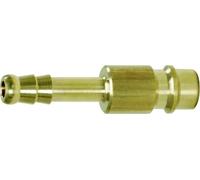 KS TOOLS Mamelon à emboîter en laiton avec embout pour tuyau Ø 13 mm - 515.3497