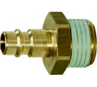 KS TOOLS Mamelon à emboîter en laiton avec filetage extérieur G3/8 "AG - 515.3490