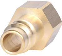 KS TOOLS Mamelon à emboîter en laiton avec filetage intérieur G1/4 "FI - 515.3492