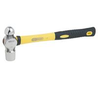KS Tools Marteau de serrurier en INOX avec manche en fibre de verre, 910g - 964.2105