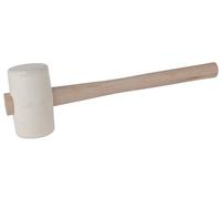 KS TOOLS Marteau en caoutchouc blanc 270g - 140.1234