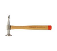 KS Tools Marteau pour carrosserie en aluminium, tête bombée, ronde/pointe plate Quantité:1