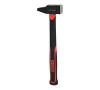 KS Tools Marteau de serrurier avec manche en fibre de verre, 400g, forme française, 142.1051