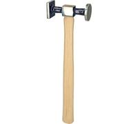 Marteau à réteindre standard, en acier poli,manche hickory
