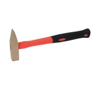 KS Tools 963.2021 - Marteau de mécanicien - manche tri-matière - Tête 500g, 310mm - Gamme BRONZEplus - Antidéflagrant - Alliage Aluminium-Bronze