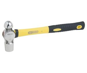 KS TOOLS Martillo de bola Stainless Steel Con Mango de fibra de vidrio, 440g
