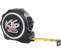 KS TOOLS Mètre à ruban avec blocage noir-gris, 3m - 300.0131