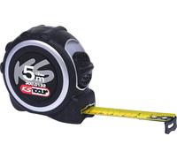 KS TOOLS Mètre à ruban avec blocage noir-gris, 5m, 19 mm - 300.0132