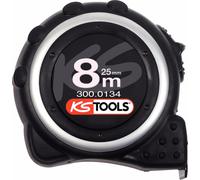 KS TOOLS Mètre à ruban avec blocage noir-gris, 8 mx25mm