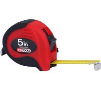 KS Tools Mètre à ruban avec blocage, noir-rouge, 5m, 19mm
