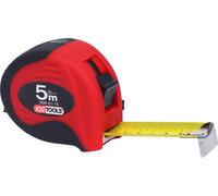 KS Tools Mètre à ruban avec blocage, noir-rouge, 5m, 25mm