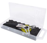 KS TOOLS Mètre ruban à cadre avec ruban en acier jaune 20m - 300.0049