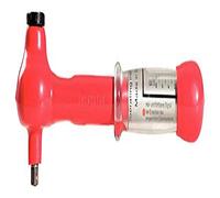 KS Tools KS Tools Mini-clé dynamométrique 1/2" avec revêtement isolant et cliquet réversible, 5-25 Nm Quantité:1