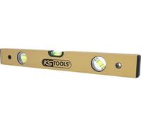 Niveau rectangulaire en aluminium anodisé 3 fioles, L.500 mm KS TOOLS - 204.5500