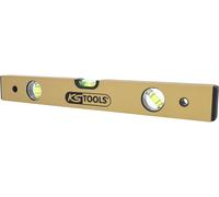 KS Tools 204.5400 Niveau rectangulaire en alu anodisé avec 3 fioles Longueur 400 mm