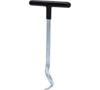 KS TOOLS Outil à crochet à poignée en T, forme S, grand 165 mm - 550.1075