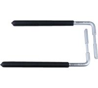 KS TOOLS Outil de démontage d'airbag 2 pièces Audi A4 / A6 / Volkswagen Passat / Polo / Lupo - 140.2313