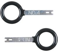 KS TOOLS Outil de déverrouillage radio/navigation Škoda 2 pièces - 500.1378