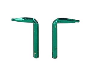 KS Tools Paire de pointes pour pinces à circlips à double articulation, 1,3 mm, coudées Quantité:1