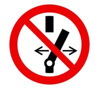 KS Tools Panneau de signalisation pour travaux sur véhicules hybrides et électriques Quantité:1