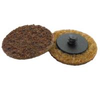 KS TOOLS Patins abrasifs de rechange Ø26,7 mm Strip Rad noir, paquet de 10 - 515.5075
