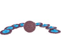 KS TOOLS Patins abrasifs de rechange Ø50 mm grain 150 paquet de 10 - 515.5084